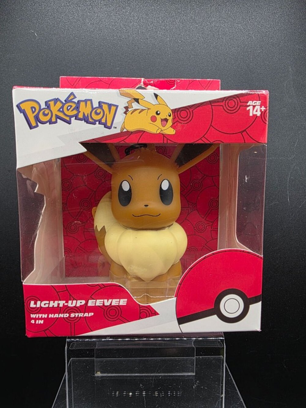 Pokémon Light-Up Eevee LED Figure Hand Strap 4" Battery Included Age 14+